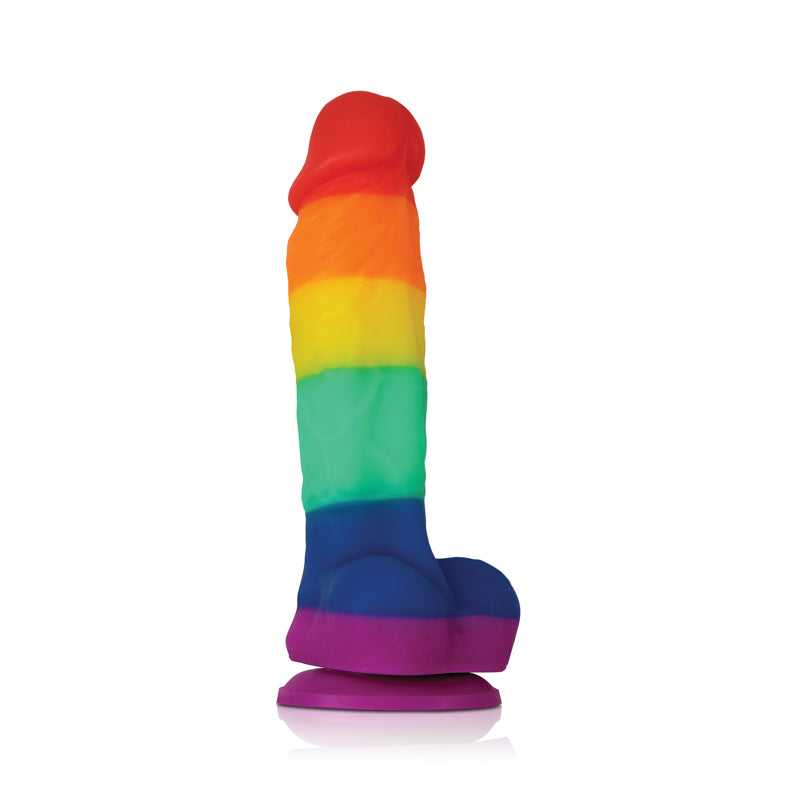 Colours Pride Edition - 5 Inch Dildo - Rainbow Luxe Ember Essentials