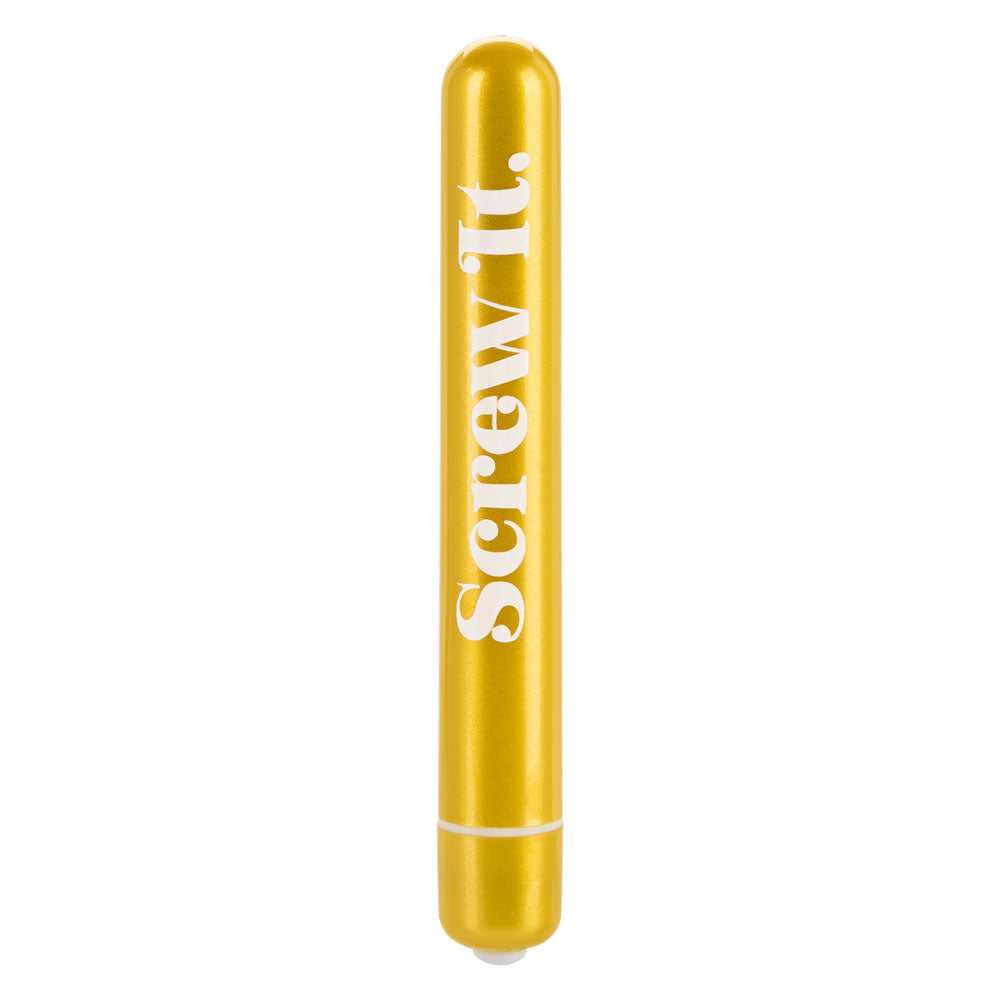 Naughty Bits Screw It Powerful Vibrator Luxe Ember Essentials