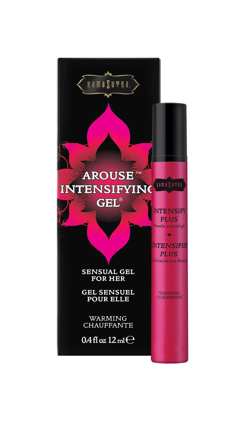 Intensify Plus Female Arousal Gel - Warming - 0.4 Fl. Luxe Ember Essentials