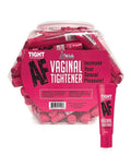 Tight Af Fishbowl Tightener Cream 10ml - Pop Display of 65 Luxe Ember Essentials