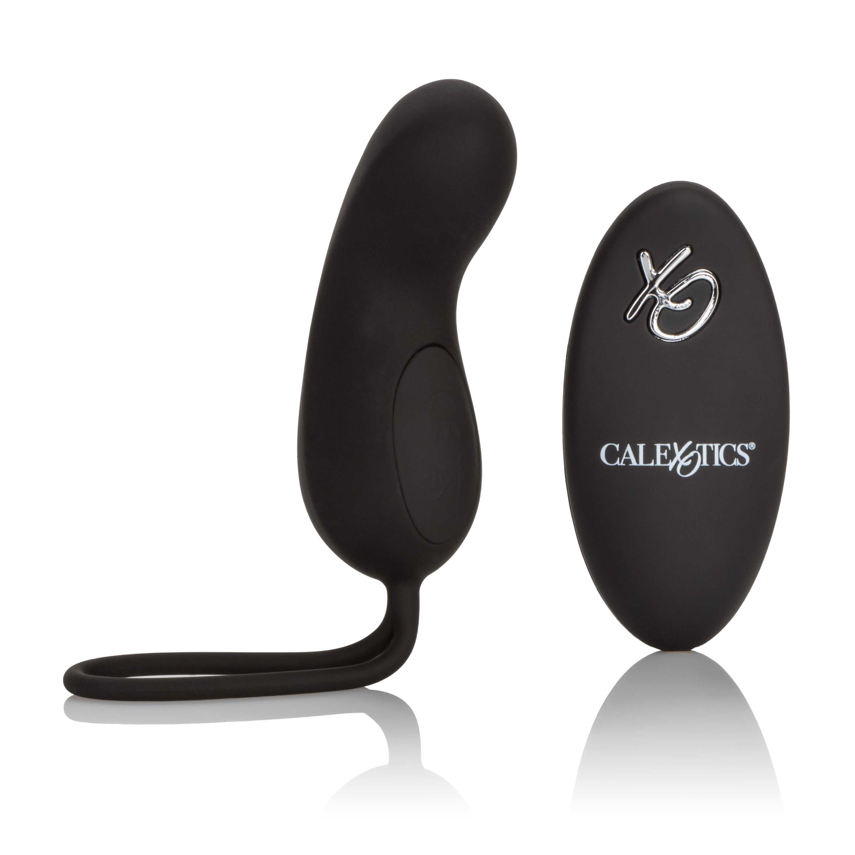 Silicone Remote Rechargeable Curve - Black Luxe Ember Essentials