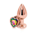Rear Assets - Rose Gold Heart - Medium - Rainbow Luxe Ember Essentials