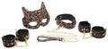 Wild Sex 7 Piece Bondage Set - Brown Luxe Ember Essentials