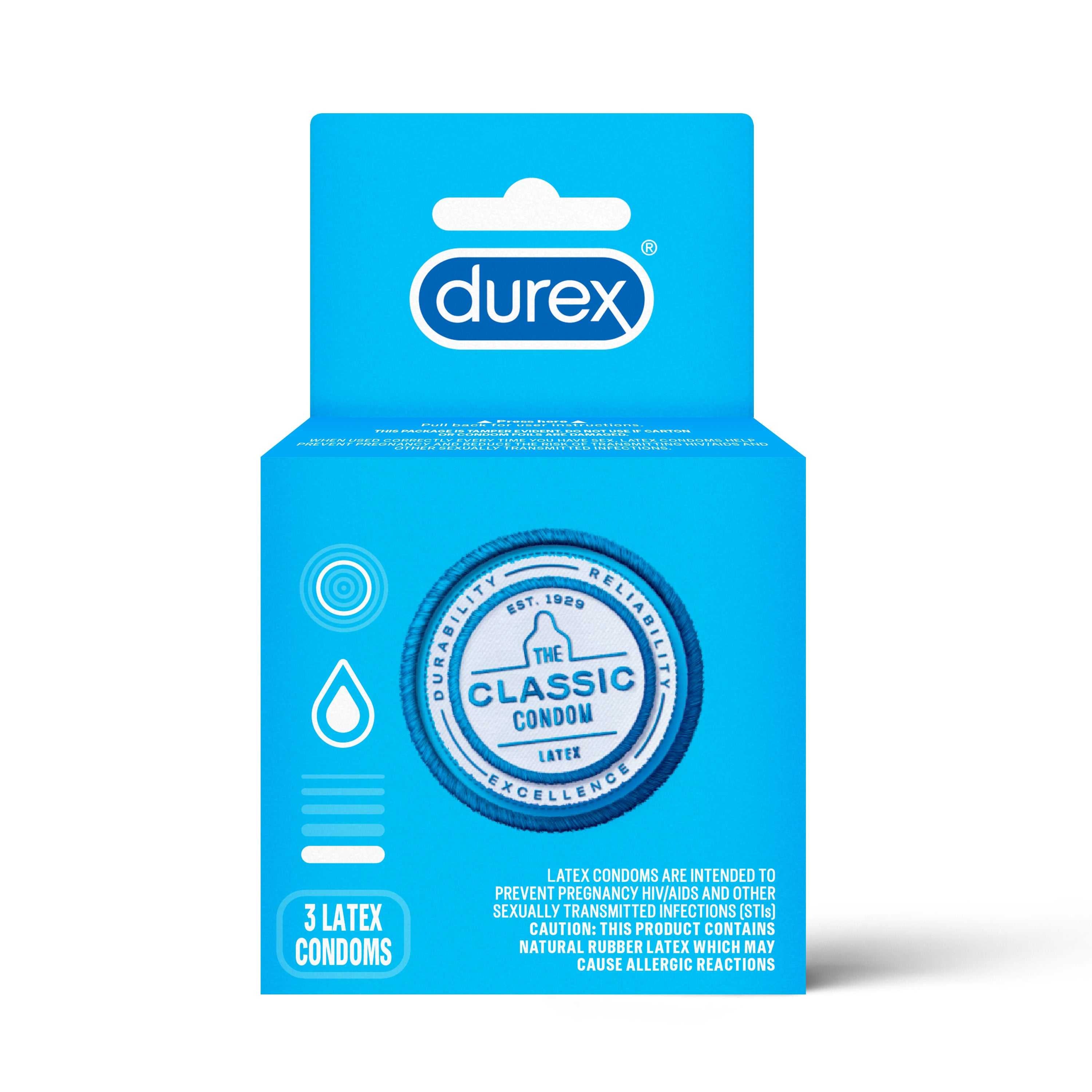 Durex Classic - 3 Pack Luxe Ember Essentials