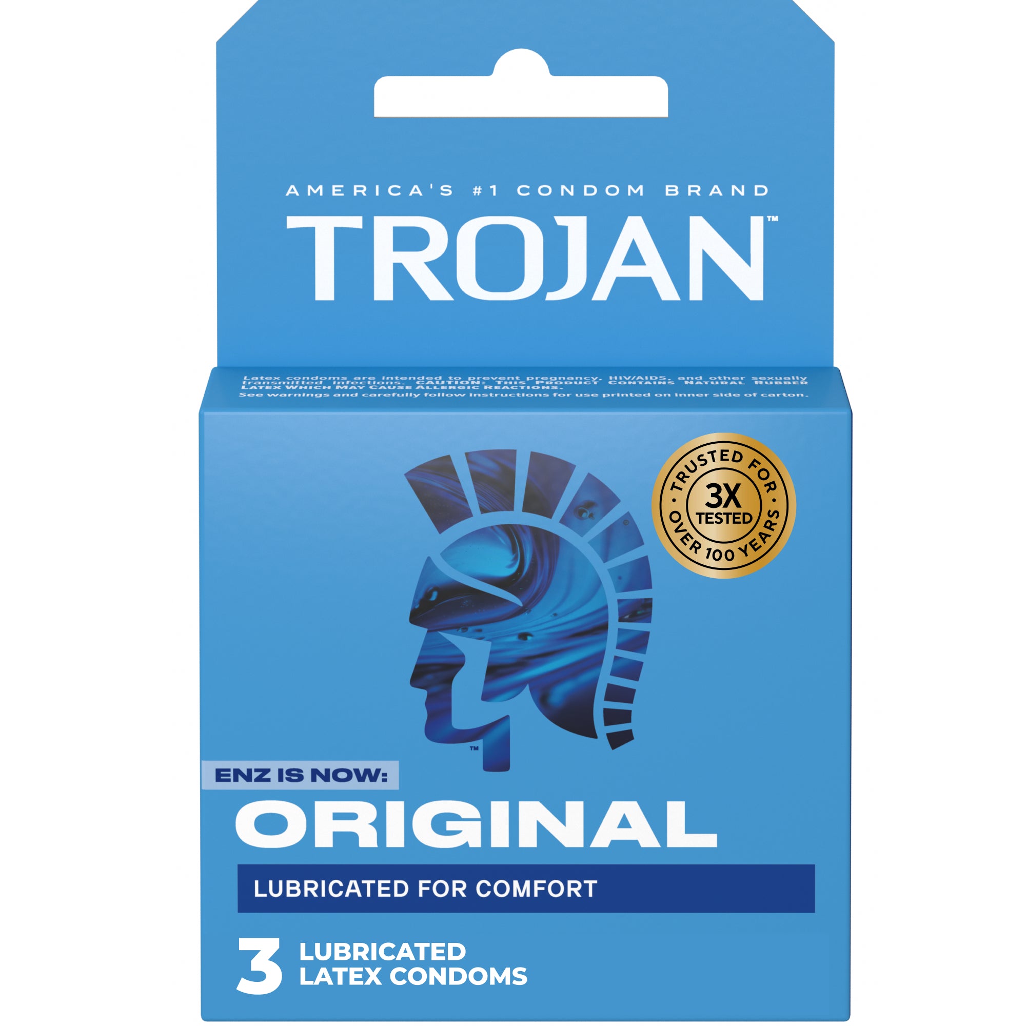"Trojan Enz Lubricated - 3 Pack TJ93050"