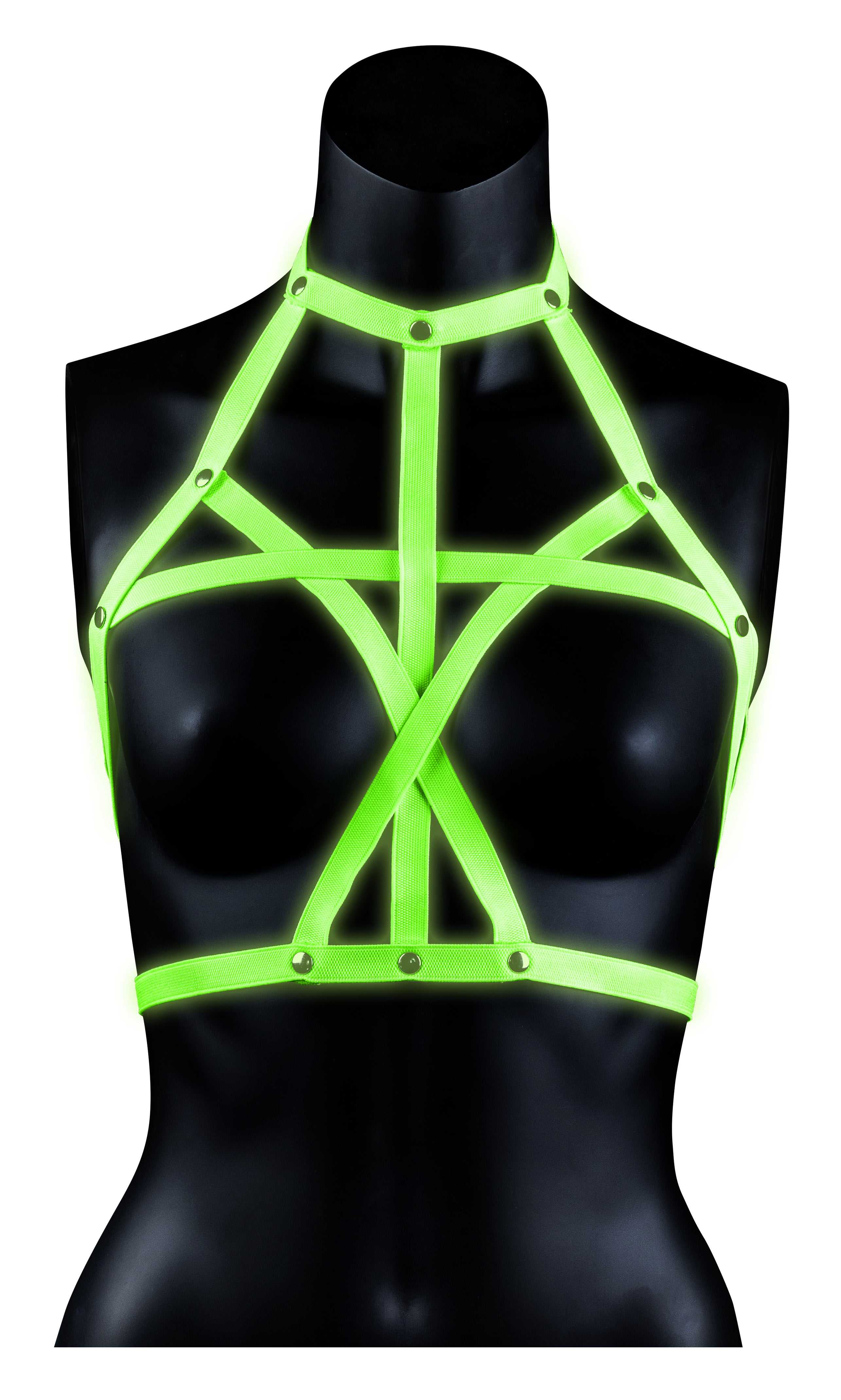 Bra Harness - Large/xlarge - Glow in the Dark Luxe Ember Essentials