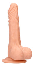 7 Inch Dong With Testicles - Flesh Luxe Ember Essentials