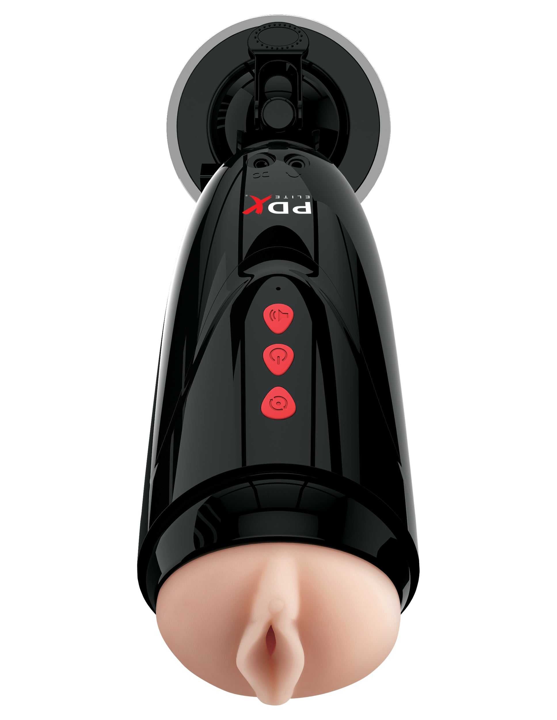 Pdx Elite Dirty Talk Starter Stroker Luxe Ember Essentials
