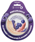 Endurance Condoms -Blueberry - 3 Pack Luxe Ember Essentials