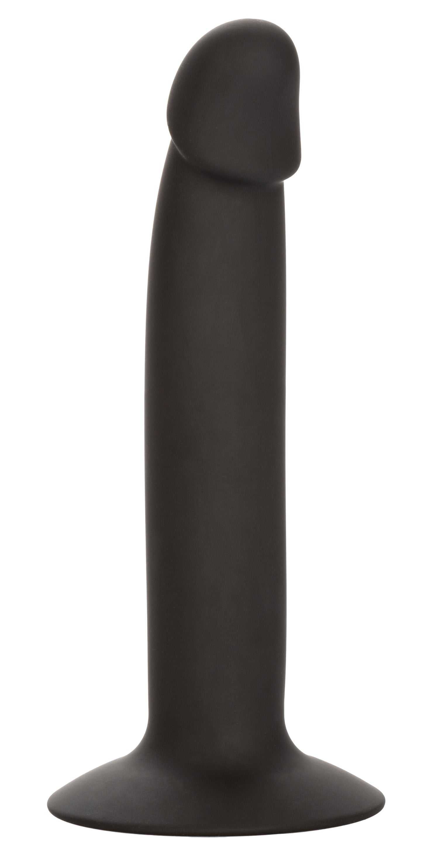 Silicone Slim Anal Stud - Black Luxe Ember Essentials