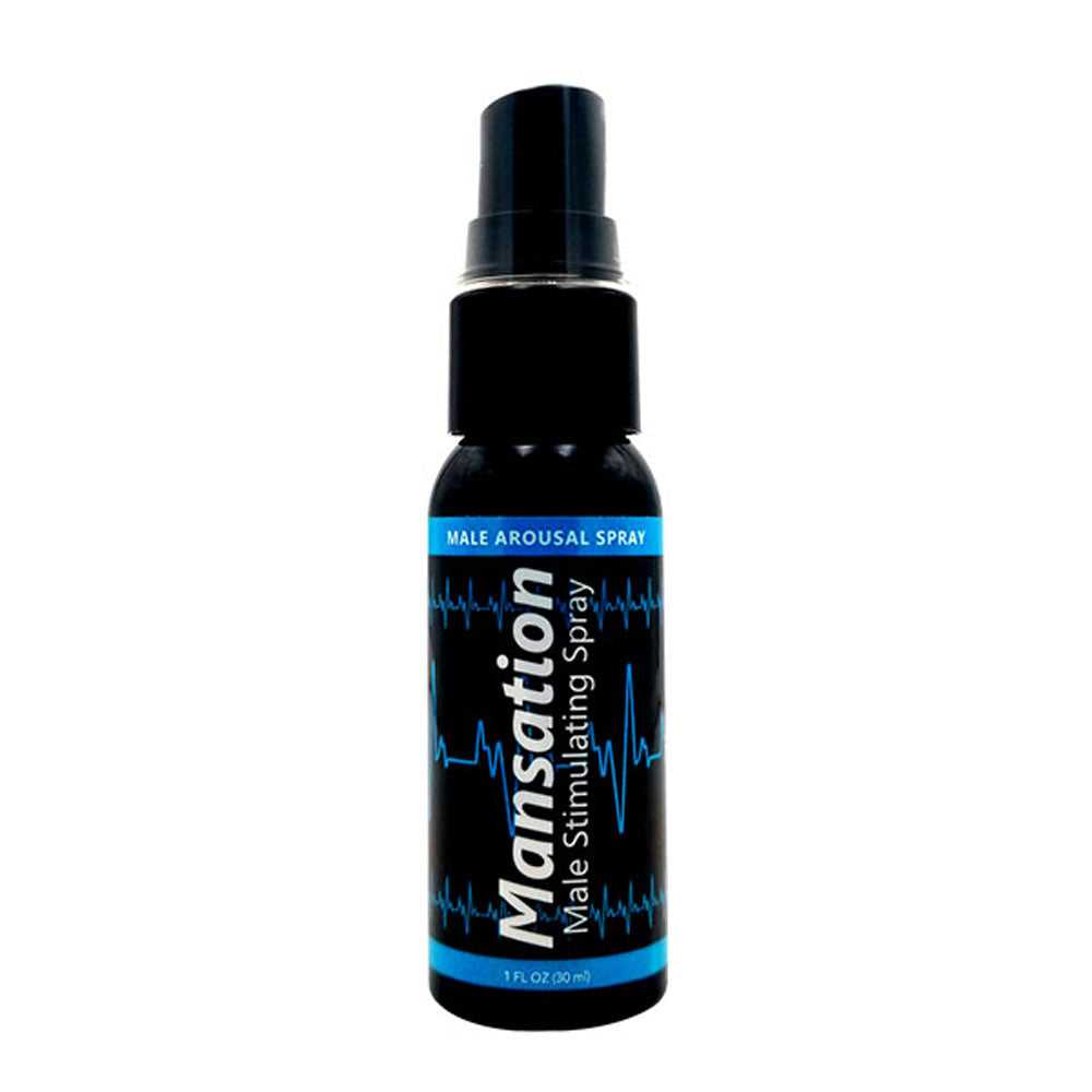 Mansation Male Stimulating Spray 1 Oz Bottle Luxe Ember Essentials
