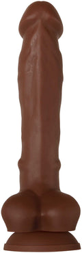 Real Supple Silicone Poseable Dark 8.25 Inch Luxe Ember Essentials