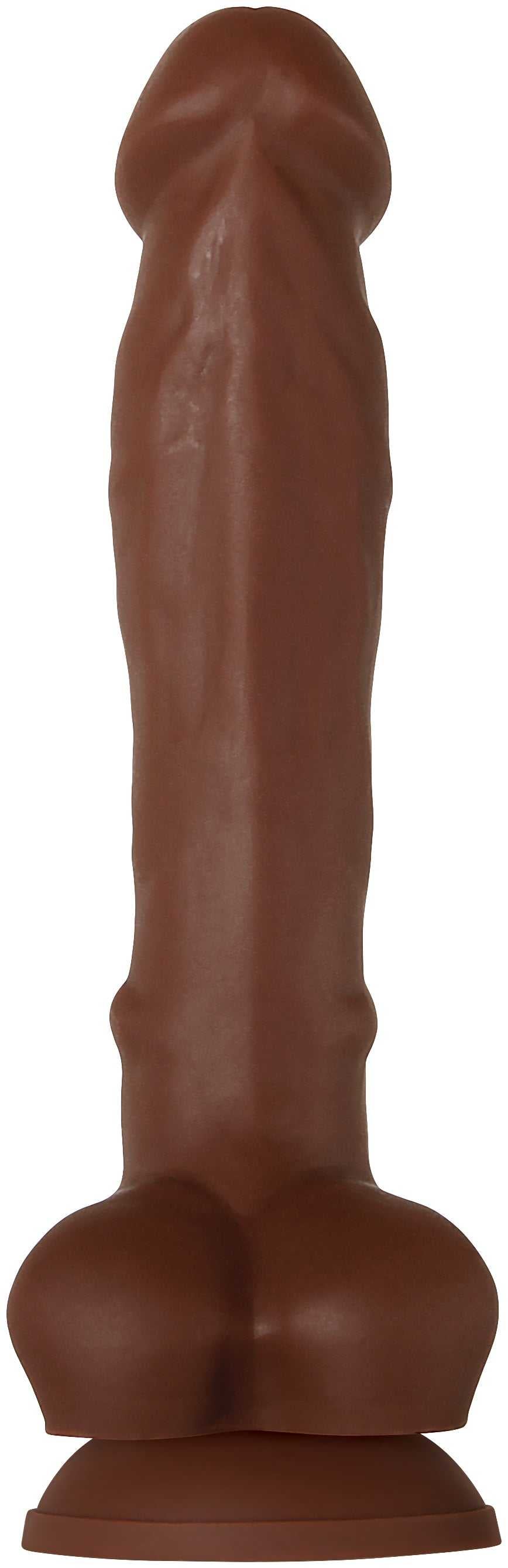 Real Supple Silicone Poseable Dark 8.25 Inch Luxe Ember Essentials