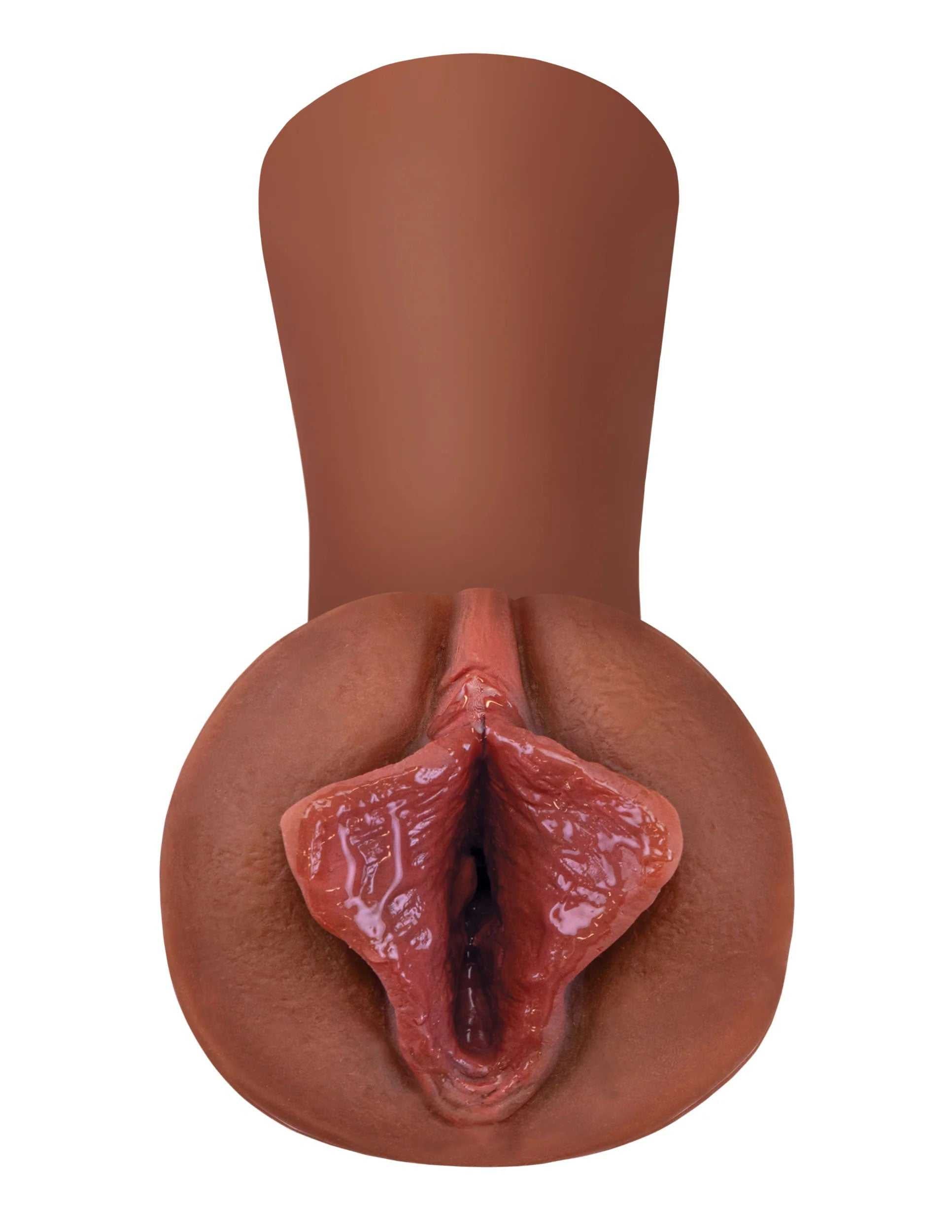 Extreme Wet Pussies - Luscious Lips - Brown Luxe Ember Essentials