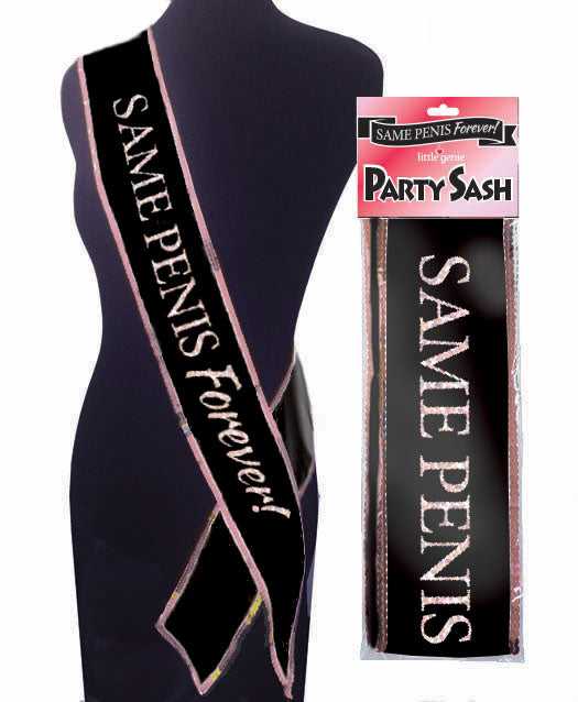 Same Penis Forever Sash Luxe Ember Essentials