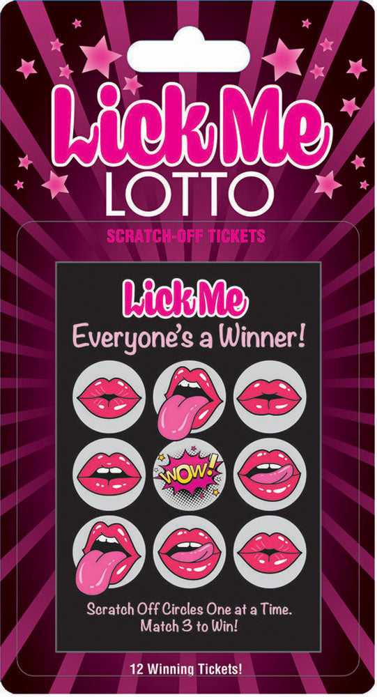 Lick Me Lotto 12 Winning Tickets! Luxe Ember Essentials