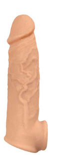 Natural Realskin Vibrating Penis Xtender Luxe Ember Essentials