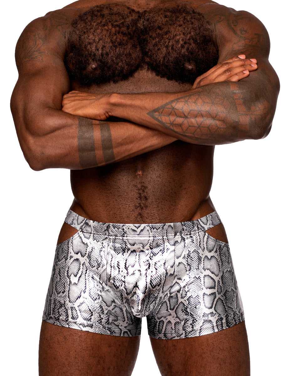s'naked Pouch Short - Large - Silver/black Luxe Ember Essentials