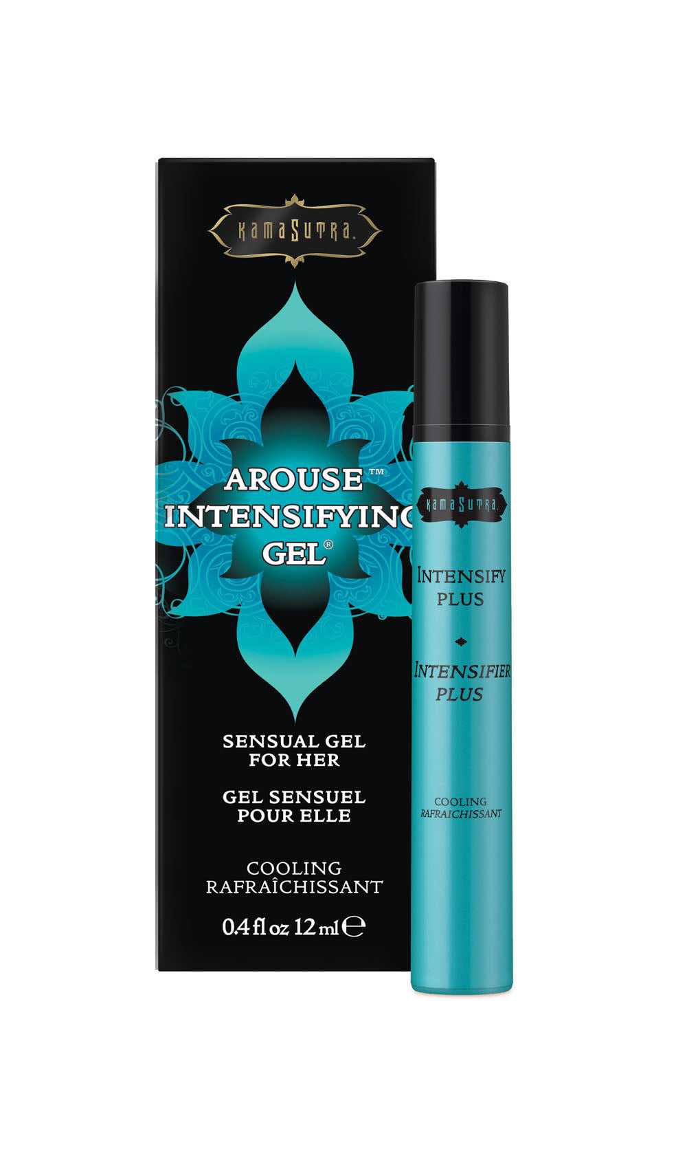 Intensify Plus Female Arousal Gel - Cooling - 0.4 Fl. Oz. Luxe Ember Essentials