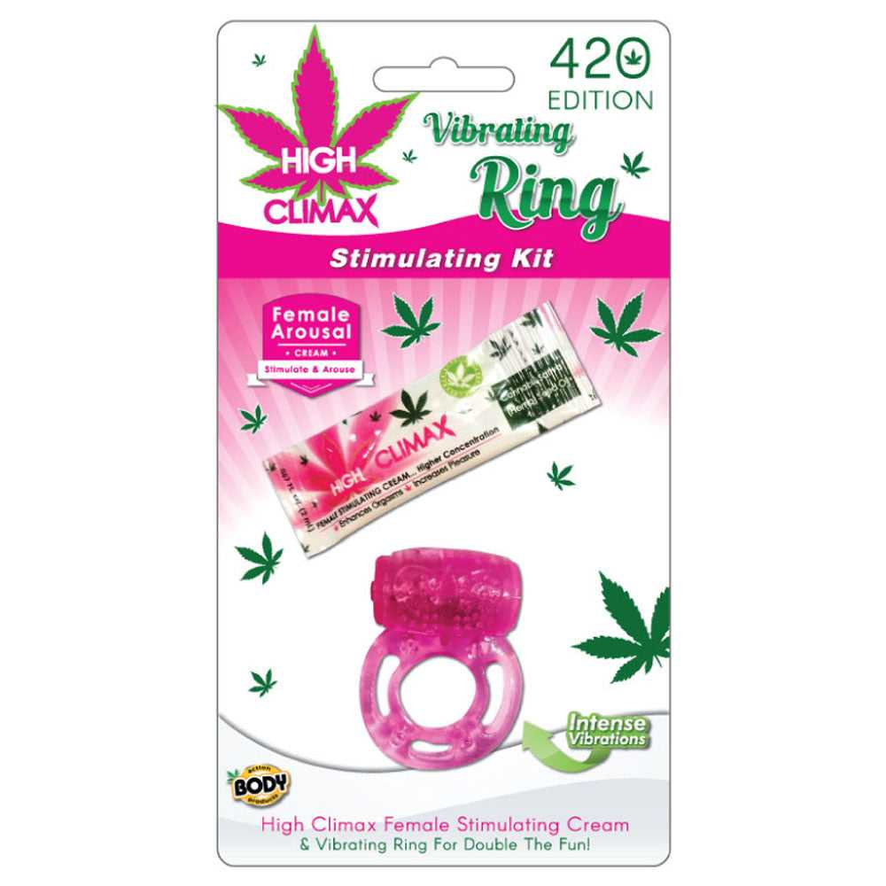 High Climax Vibrating Ring Stimulating Kit Luxe Ember Essentials