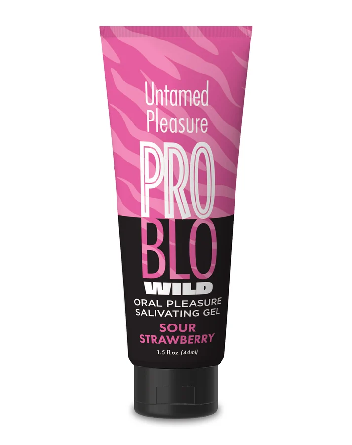 "Problo Wild, Oral Pleasure Salivating Gel, Sour Strawberry 1.5oz LG-BT.544"