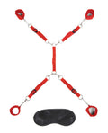 "7 Pc Bed Spreader - Red EL-LF1328-RED"
