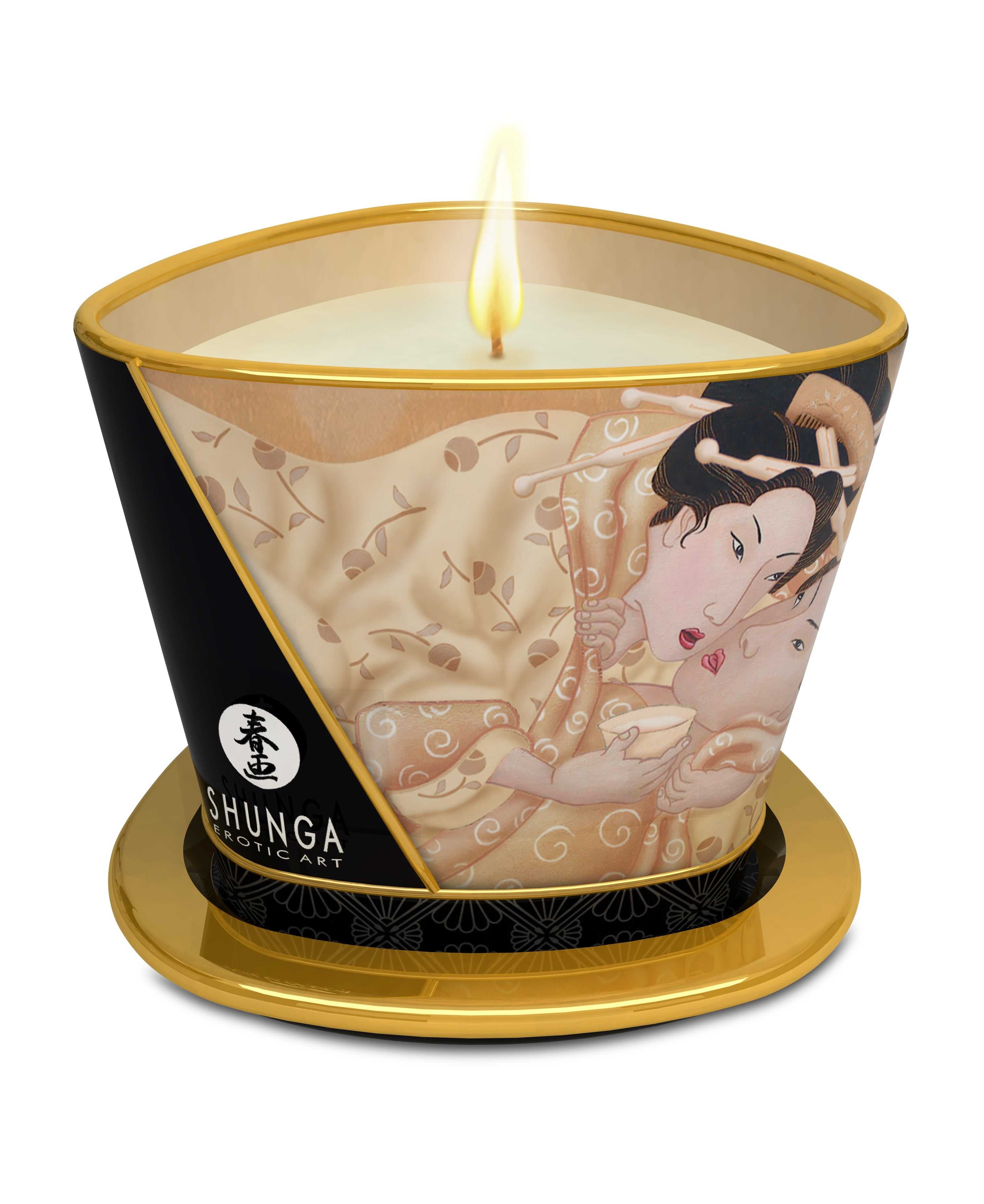 Massage Candle - Desire - Vanilla Fetish - 5.7 Oz. Luxe Ember Essentials