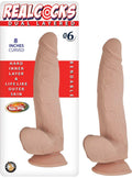 Realcocks Dual Layered #6 - Flesh Luxe Ember Essentials