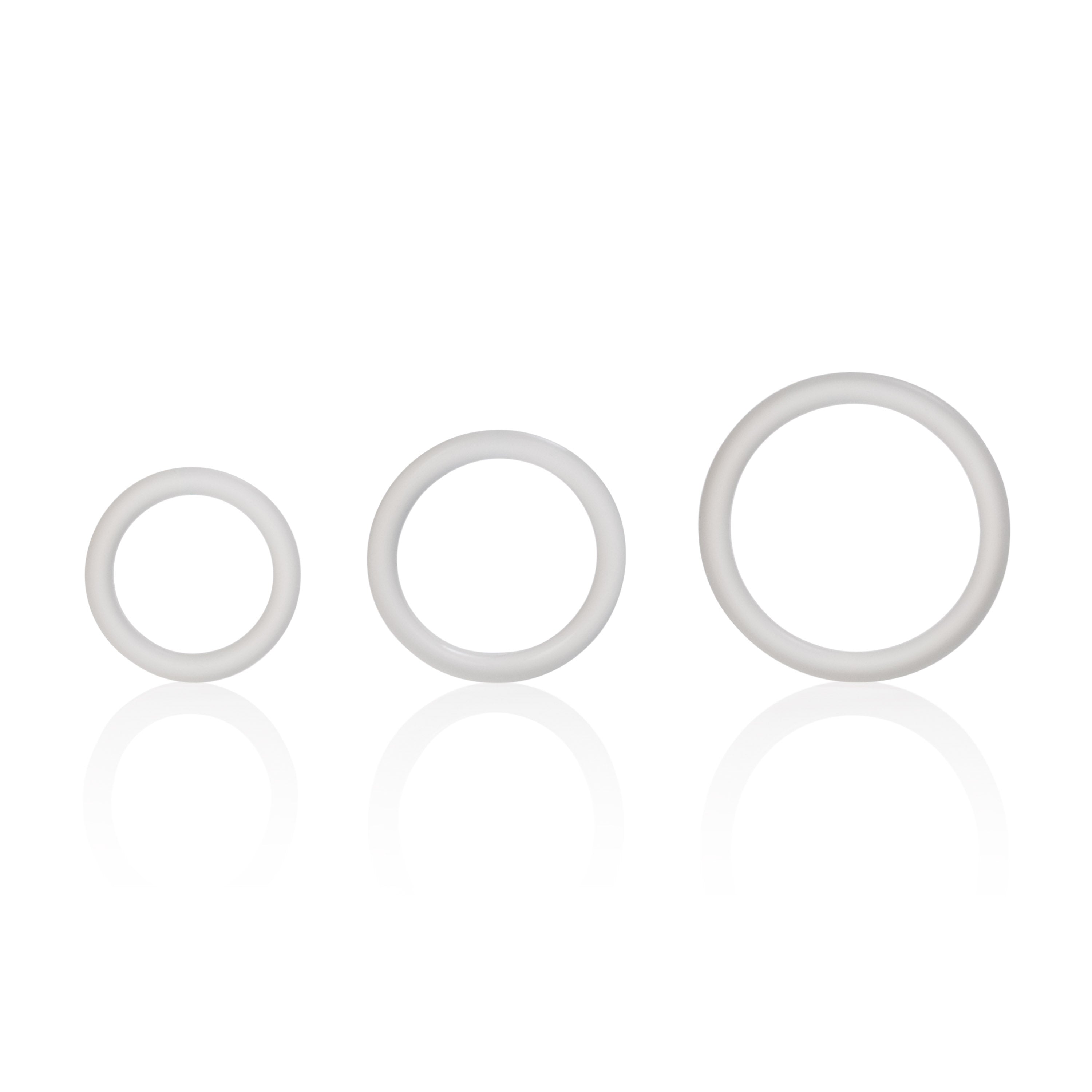 Silicone Support Rings - Clear Luxe Ember Essentials