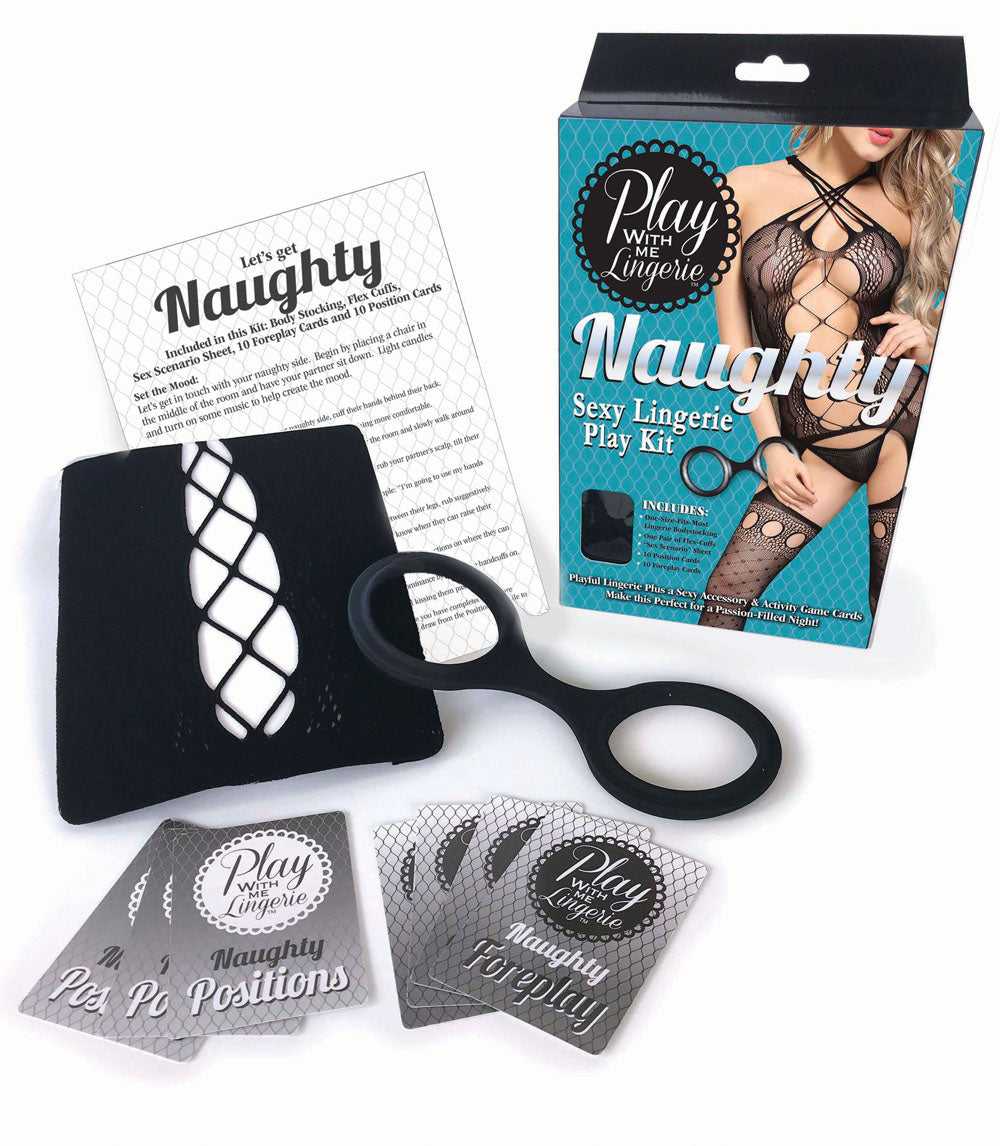 Play With Me Lingerie Kit - Naughty Luxe Ember Essentials