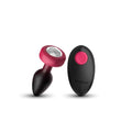 "Eluxe Vibrating Clr Gem Rbyombre Plug Sm With Remote VB-CC9154"