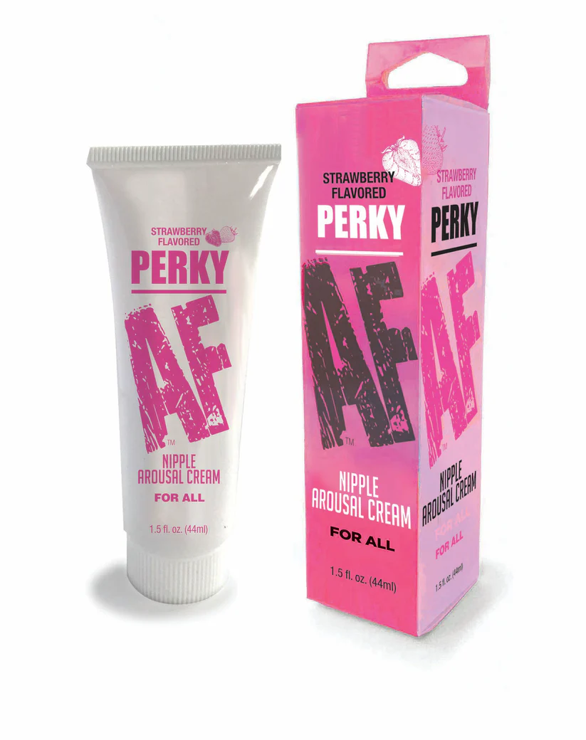 "Perky Af Nipple Arousal Cream Strawberry 1.5oz LG-BT638"