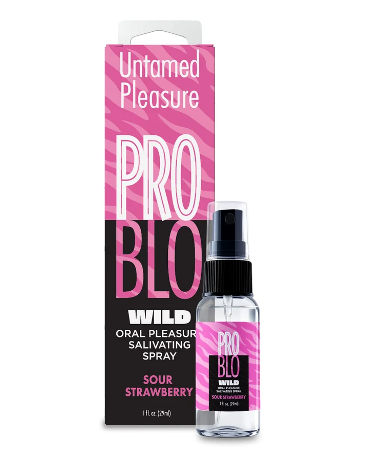 "Problo Wild, Mouthwatering Salivating Spray, Sour Strawberry 1oz LG-BT.554"