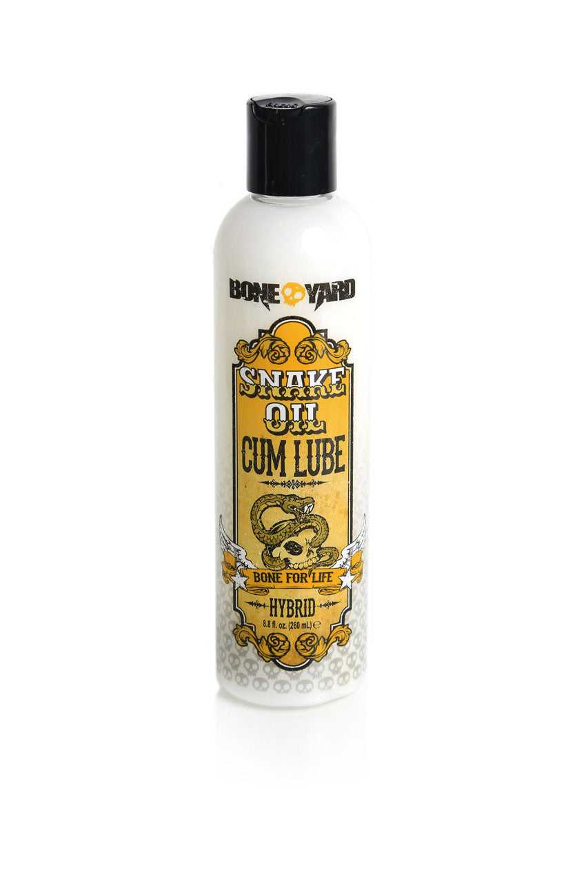 Boneyard Snake Oil Cum Lube 8.8oz Luxe Ember Essentials