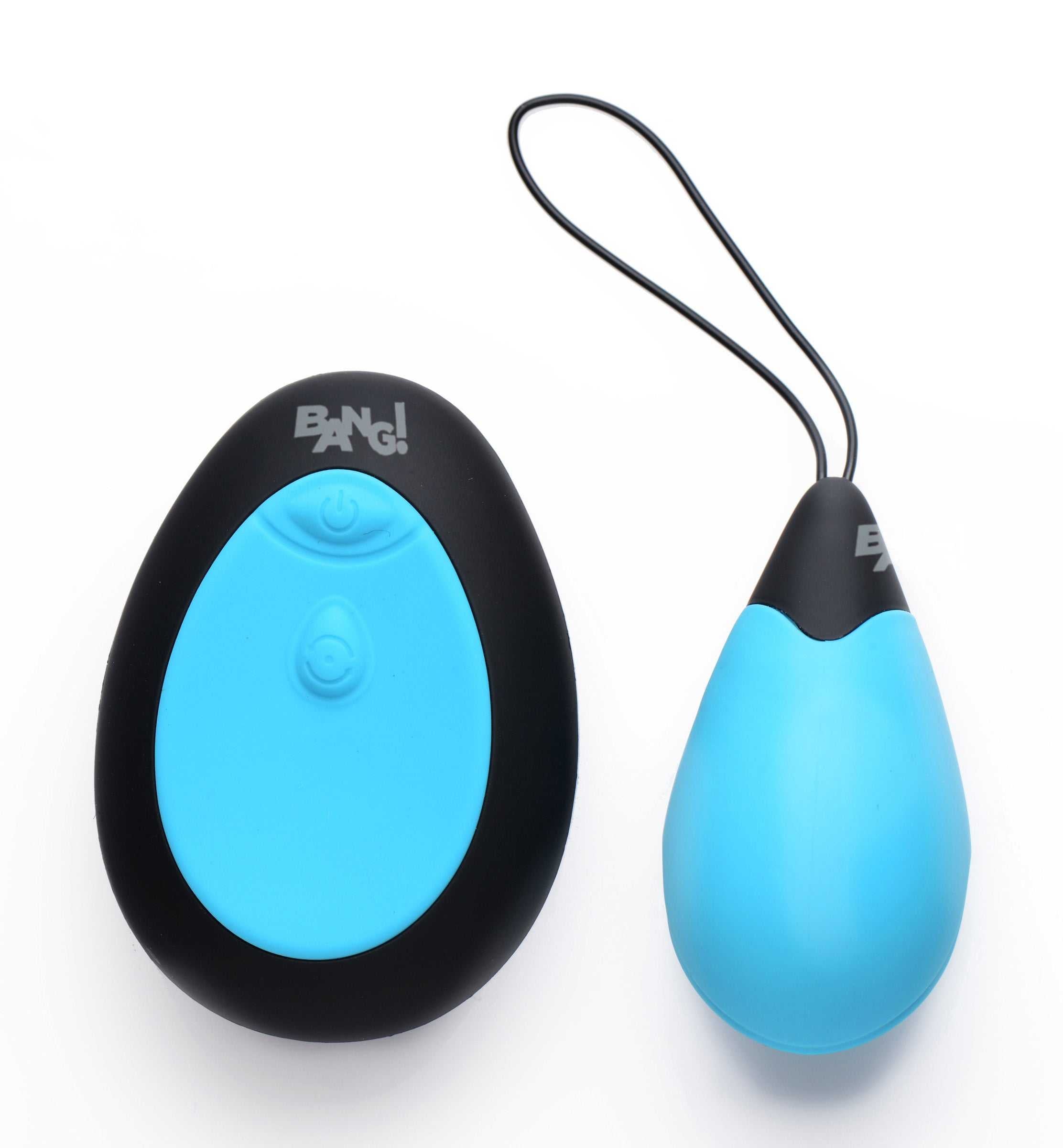 Bang - 10x Silicone Vibrating Egg - Blue Luxe Ember Essentials