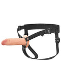 Fantasy X-Tensions Elite 6" Silicone Hollow Strap Dual Density - Light Luxe Ember Essentials