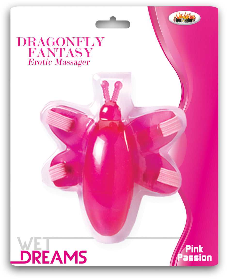 Wet Dreams Dragonfly Fantasy Erotic Massager Luxe Ember Essentials