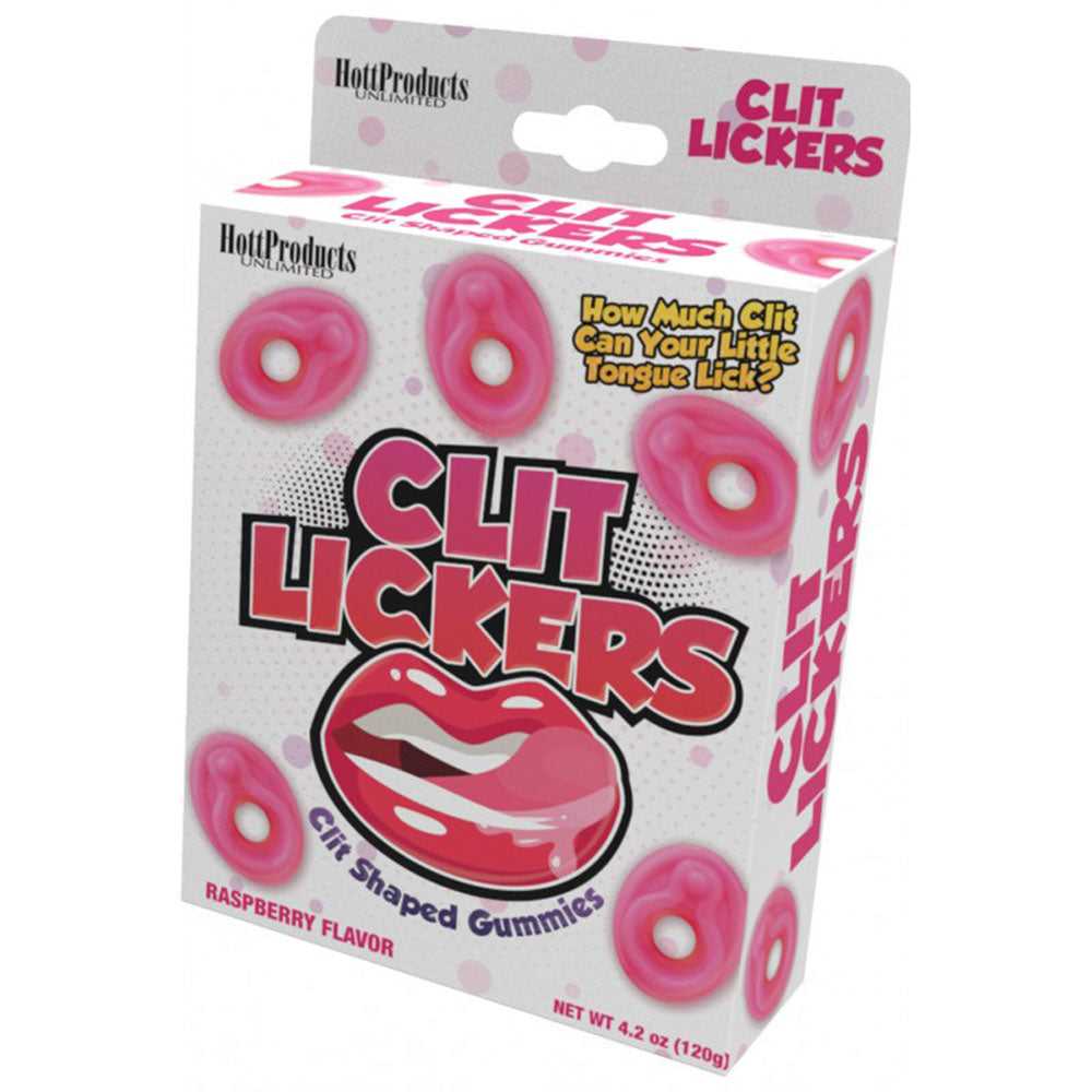 Clit Lickers Gummies Raspberry Flavors 4.2oz Luxe Ember Essentials