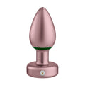 "Bougie Plug Anodized Aluminum Butt Plug - Rose Gold FF-1052-08"