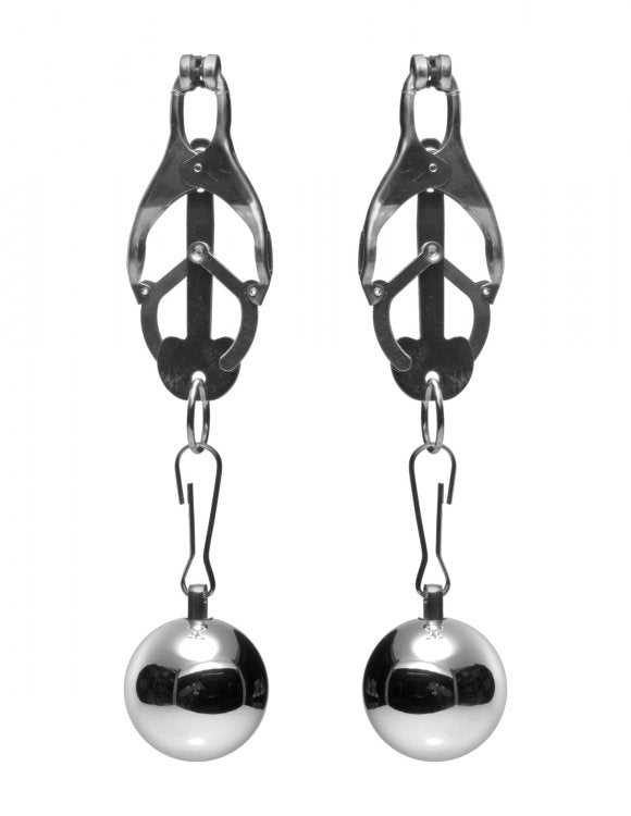 Deviant Monarch Weighted Nipple Clamps Luxe Ember Essentials