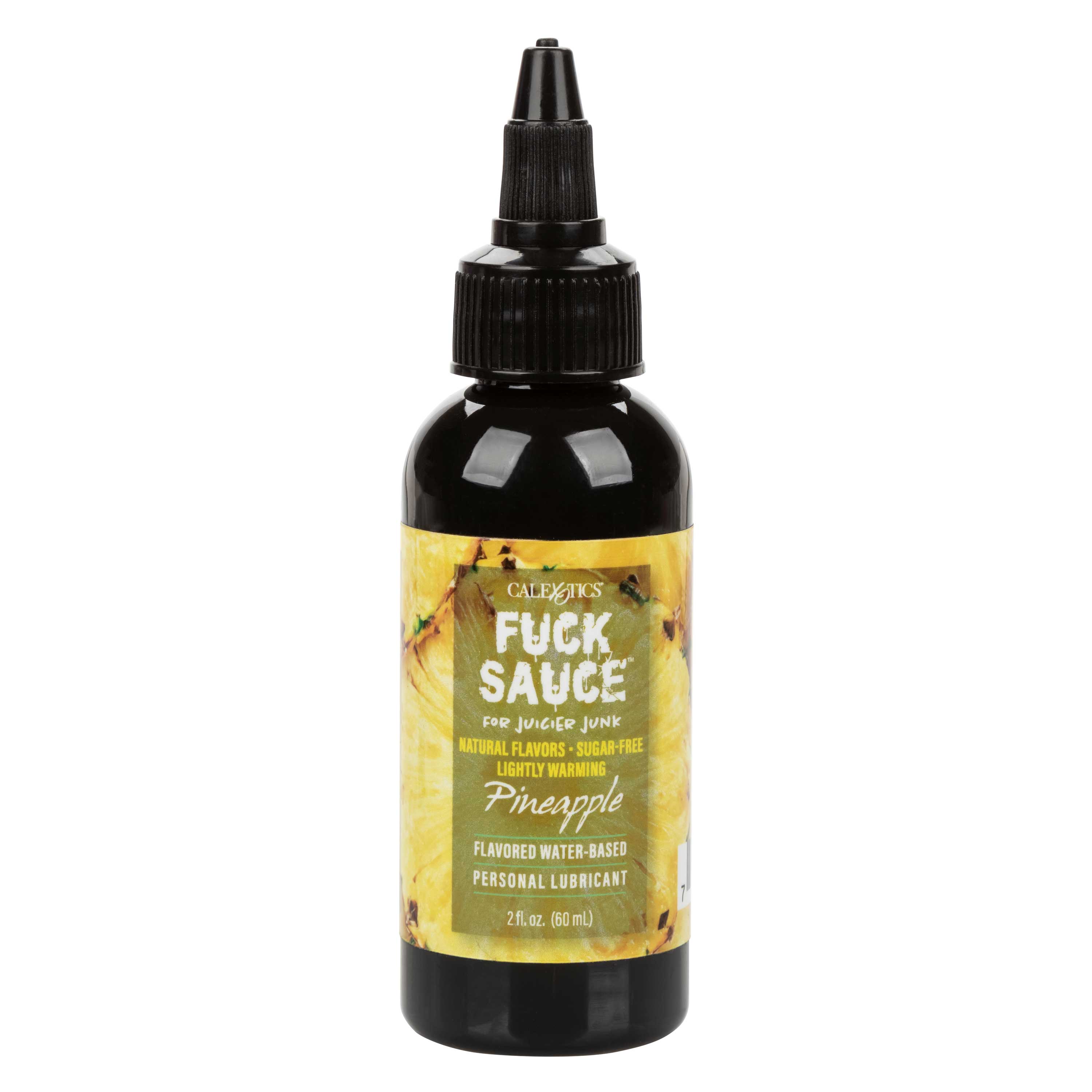 Fuck Sauce Flavored Water-Based Personal Lubricant 2 Oz - Pineapple Luxe Ember Essentials