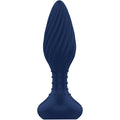 Maxrim Remote Control Rimming Plug - Blue Luxe Ember Essentials