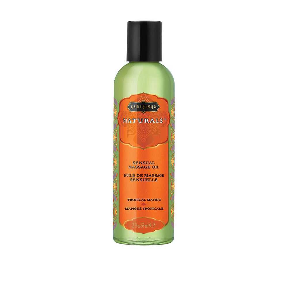 Naturals Massage Oil - Tropical Mango - 2 Fl Oz (59 ml) Luxe Ember Essentials