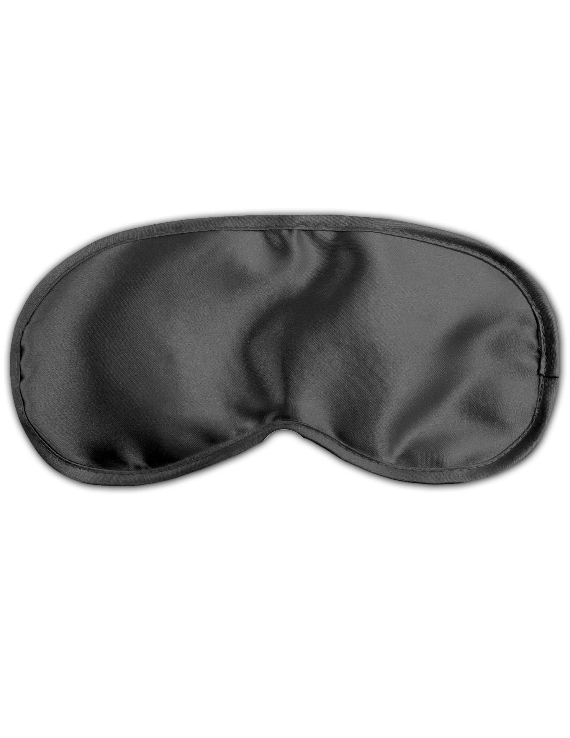 Fetish Fantasy Series Satin Love Mask - Black Luxe Ember Essentials
