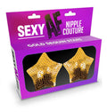 Sexy Af Nipple Couture Gold Sequin Stars Luxe Ember Essentials