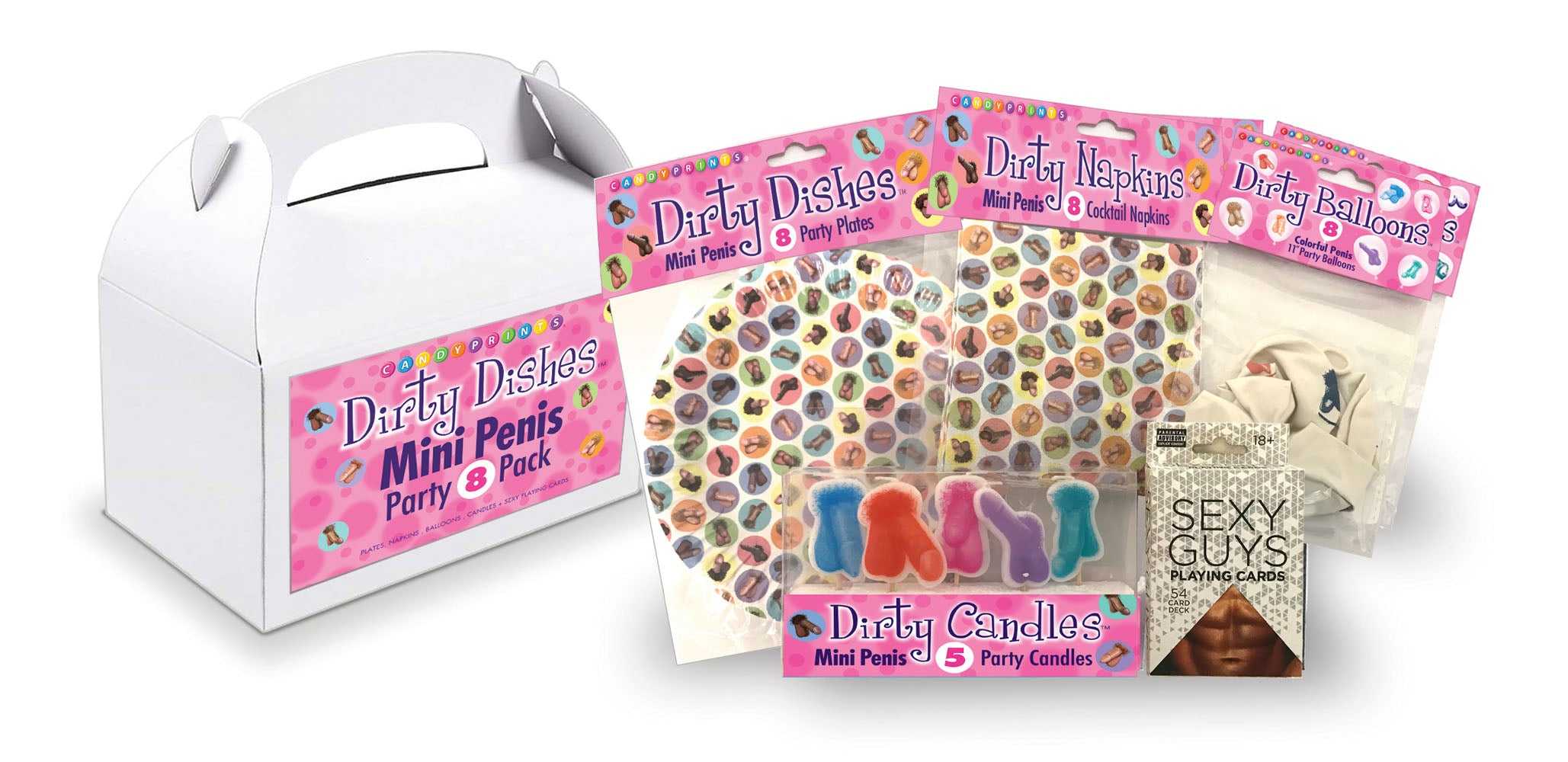 Mini Penis 8 Party Pack Luxe Ember Essentials