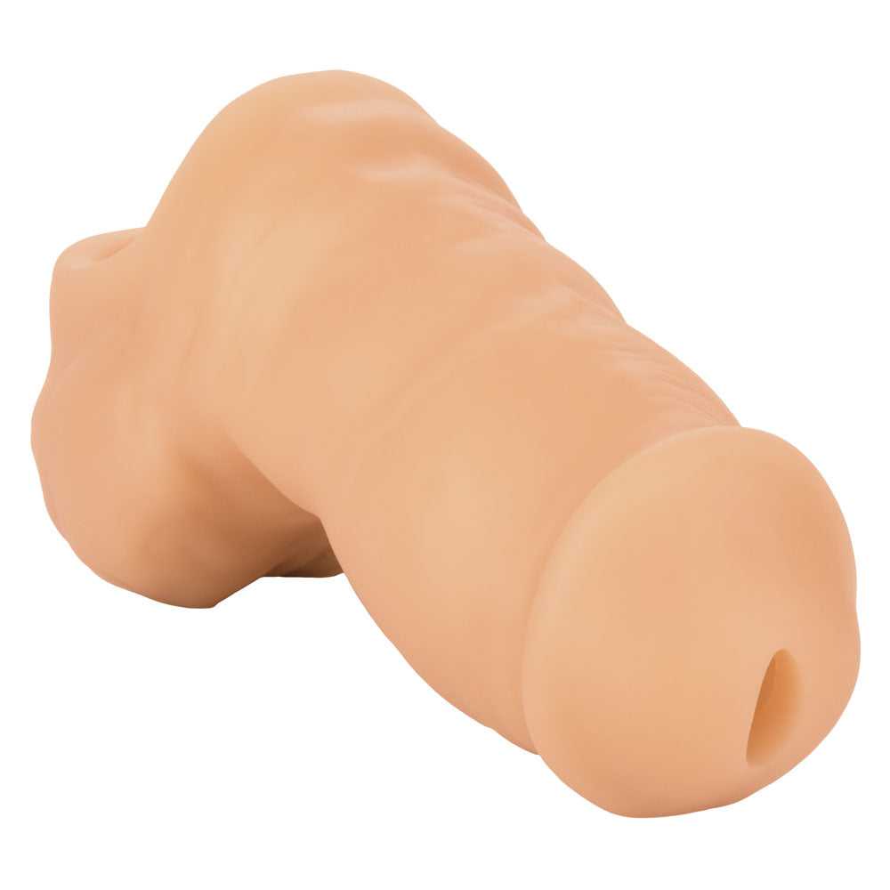 Packer Gear 4 Inch Ultra-Soft Silicone Stp Packer - Ivory Luxe Ember Essentials