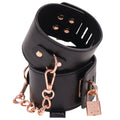 "Brat Locking Cuffs - Black SS09849"