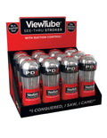 Viewtube Stroker Display - 12 Count Luxe Ember Essentials