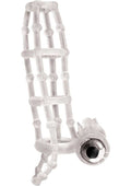 The Macho Vibrating Cockring - Clear Luxe Ember Essentials